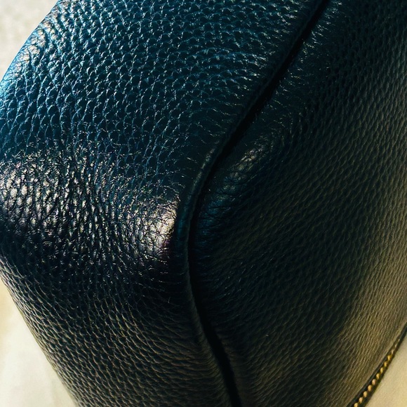 Pom Pom London BLACK City Leather Crossbody Bag W/4 New Straps! EUC! - Picture 9 of 10